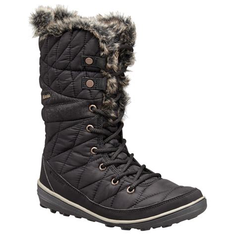 Omni-Heat™ reflective lining. . Womens snow boots columbia